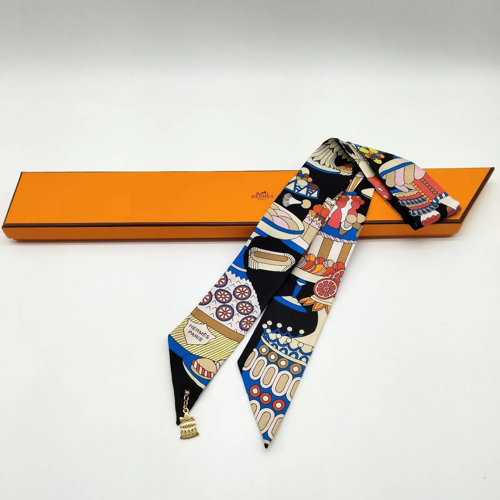 ✨️HERMES✨️ スカーフ パティスリーフランセーズ 2023年限定