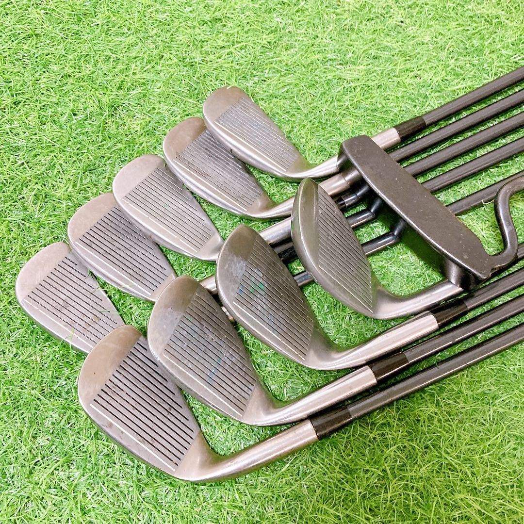 9.ナイキ　初心者オススメ　ゴルフクラブ　メンズセット　キャディーバッグ付き 9.ナイキ 初心者オススメ ゴルフクラブ メンズセット キャディー