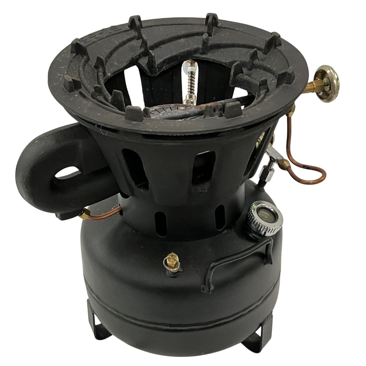 OMNI オムニ SI-56 ストーブホヤ 石油バーナー 五徳 キャンプ ジャンク H10416980