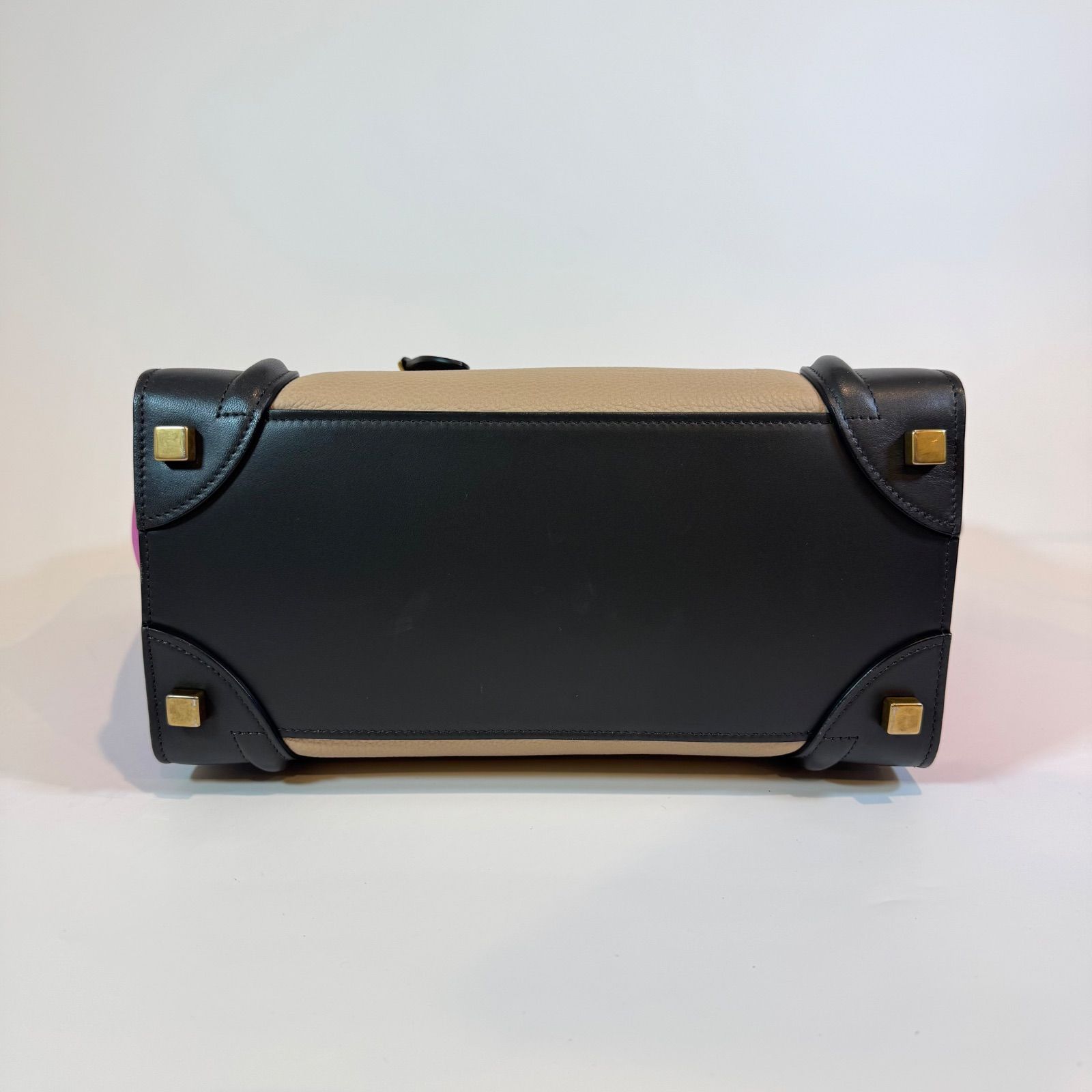 大人気✨セリーヌ ハンドバッグ ラゲージ マイクロショッパー マルチカラー