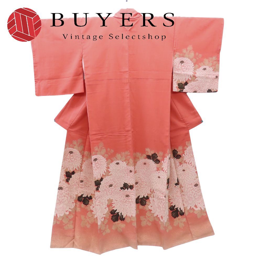 【中古】 訪問着・付下 正絹(金銀糸除く) ホワイト系 草花柄 フォーマル 和装 呉服 和服 きもの レディース 女性 中古】 訪問着・付下 正絹(金銀糸除く) ホワイト系 草花柄 フォーマル