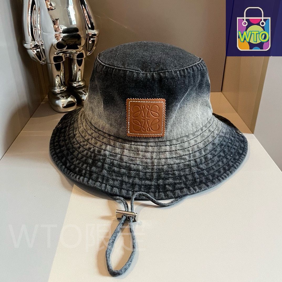 LOEWE ロエウェ デニムフィッシャーマンハット -WTO輸入1 - メルカリ