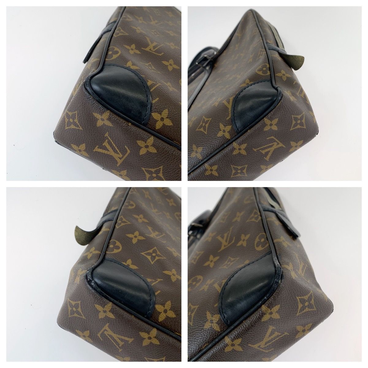 LOUIS VUITTON M40225 モノグラム ビジネスバッグ LOUIS VUITTON ルイヴィトン M40225 モノグラム・マカサー ポルト