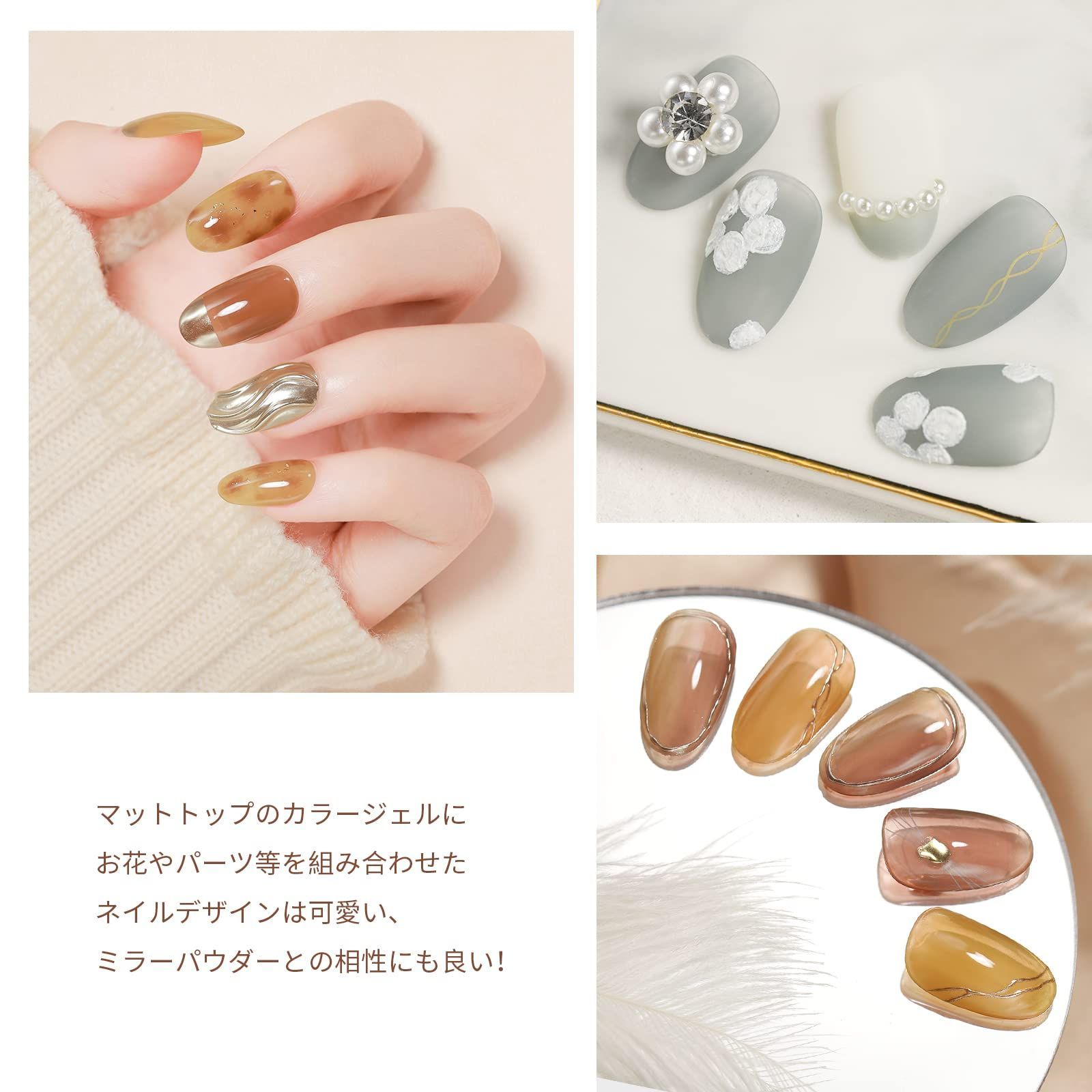 10ml/本 シアーカラージェルネイル UV・LED対応 初心者用 アート
