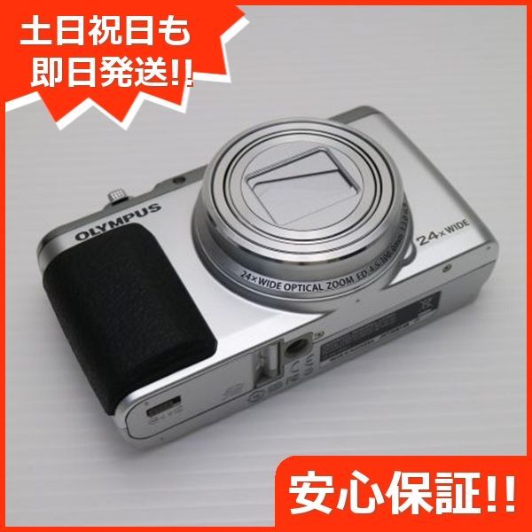 超美品 SH-60 STYLUS シルバー 即日発送 デジカメ OLYMPUS 本体 土日祝発送OK 06000