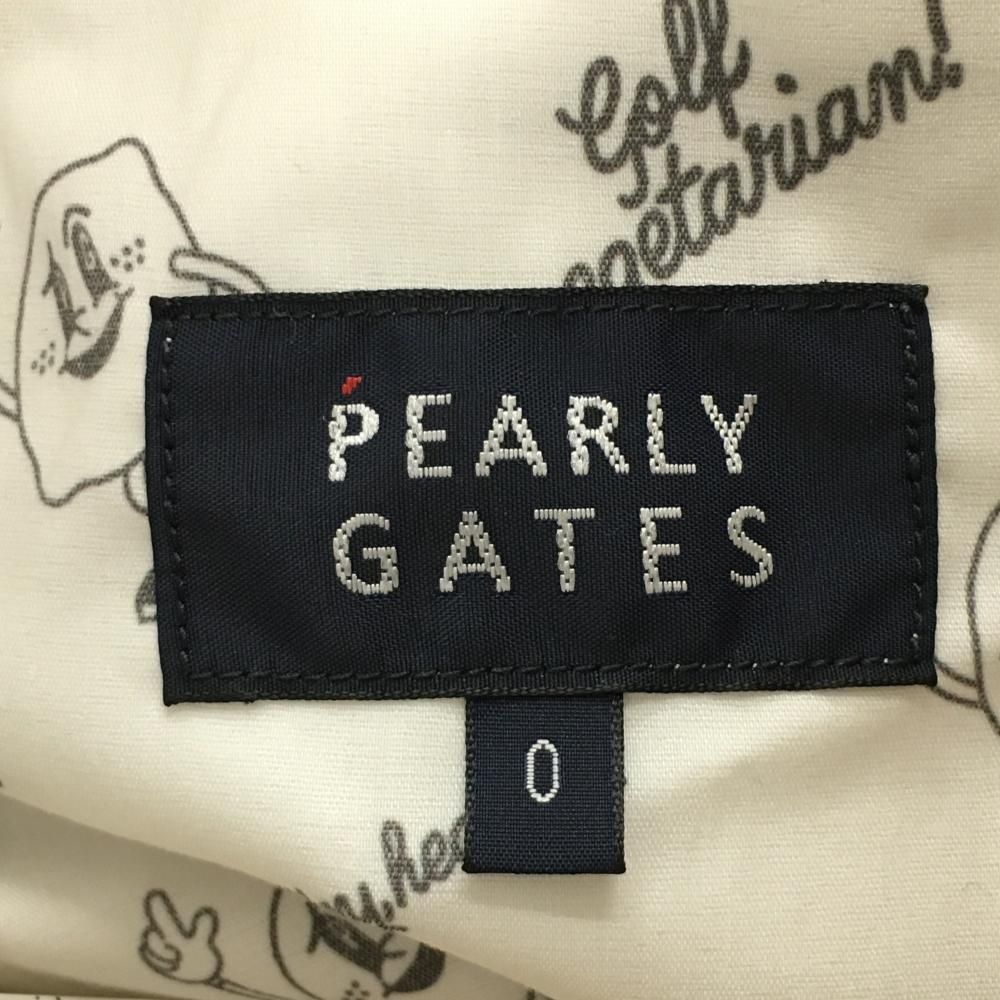 【パーリーゲイツ】ジップジャケット ロゴ 裏地 0サイズ レディース パーテックス中綿入り リバーシブル スニードジャック｜PEARLY