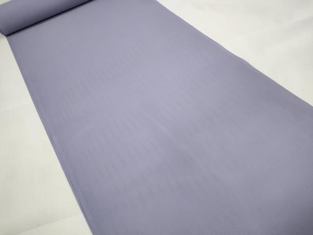 平和屋着物 夏物 色無地 反物 着尺 駒絽 藤紫色 洗える着物 DAAW7454zzz
