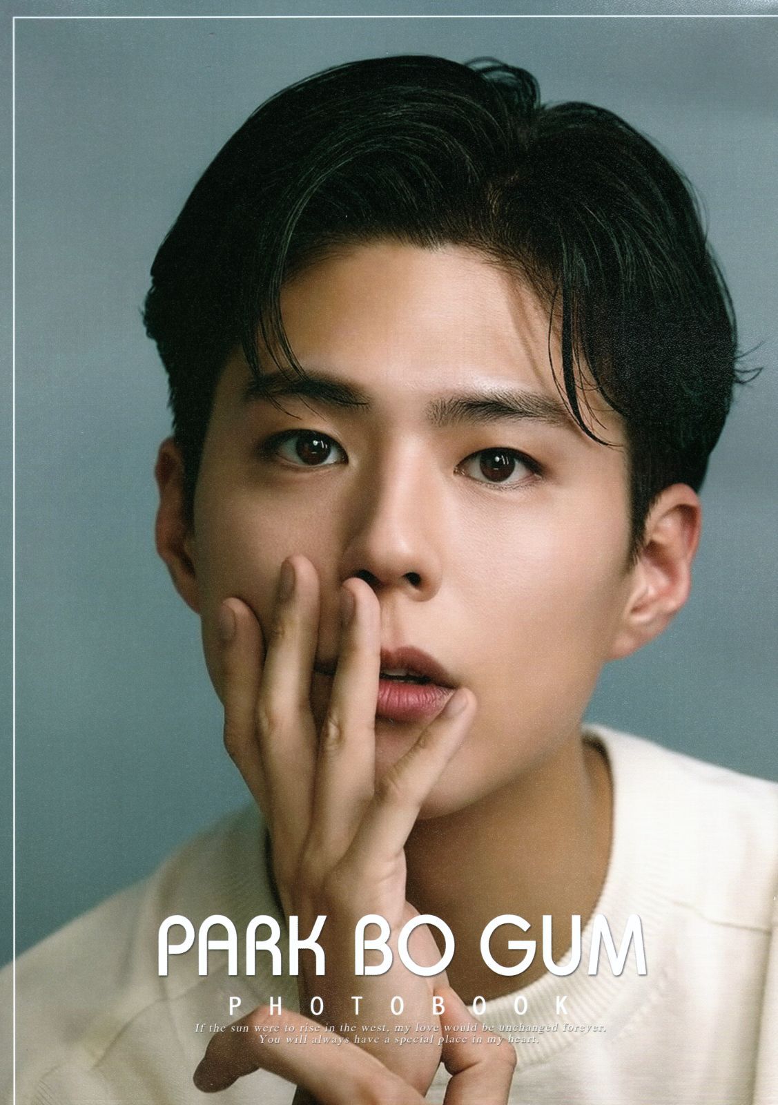 セール中…パク・ボゴム直筆サイン入り大型写真…Park Bo-gum…10