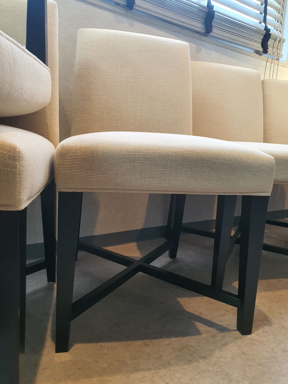 オリジナルダイニングチェア ファブリック×ウッド USTAUSTRALIA_COM_AU