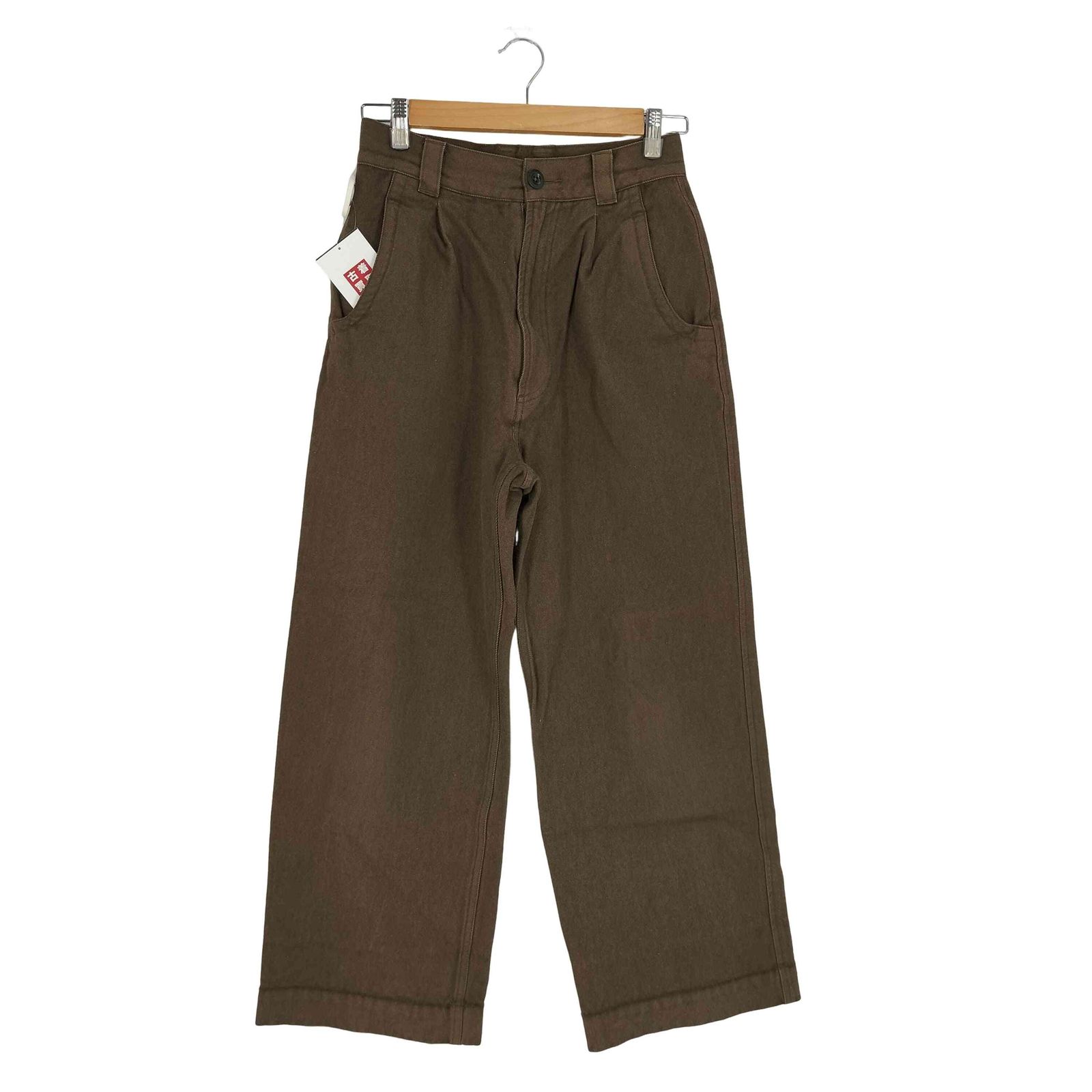 エムエイチエル MHL. COTTON WOOL DRILL ワイドパンツ