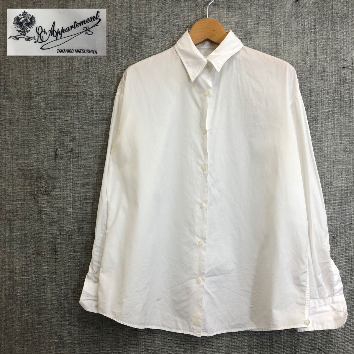 G2249-F◇ TAKAHIRO MATSUSHITA タカヒロマツシタ 長袖ブラウス