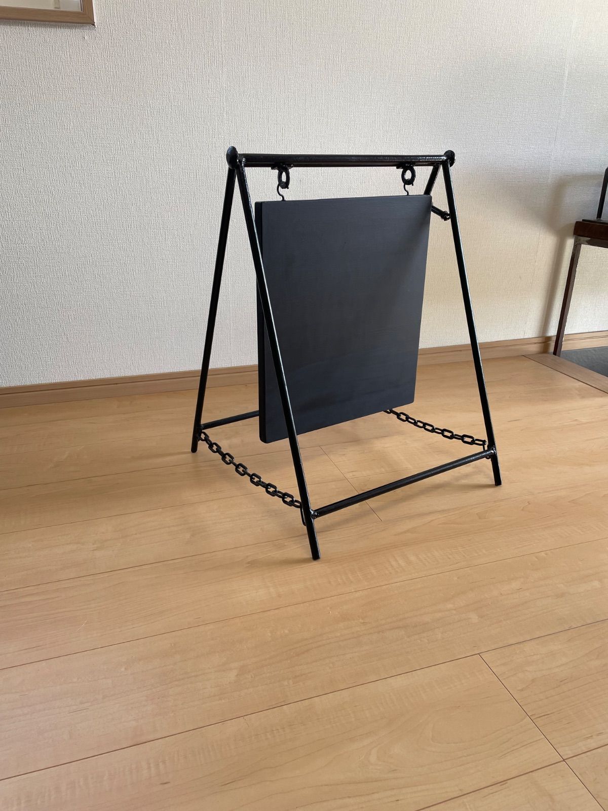 A型看板 サインボード A型立て看板 アイアン家具 雑貨 黒板 アイアン アンティーク調