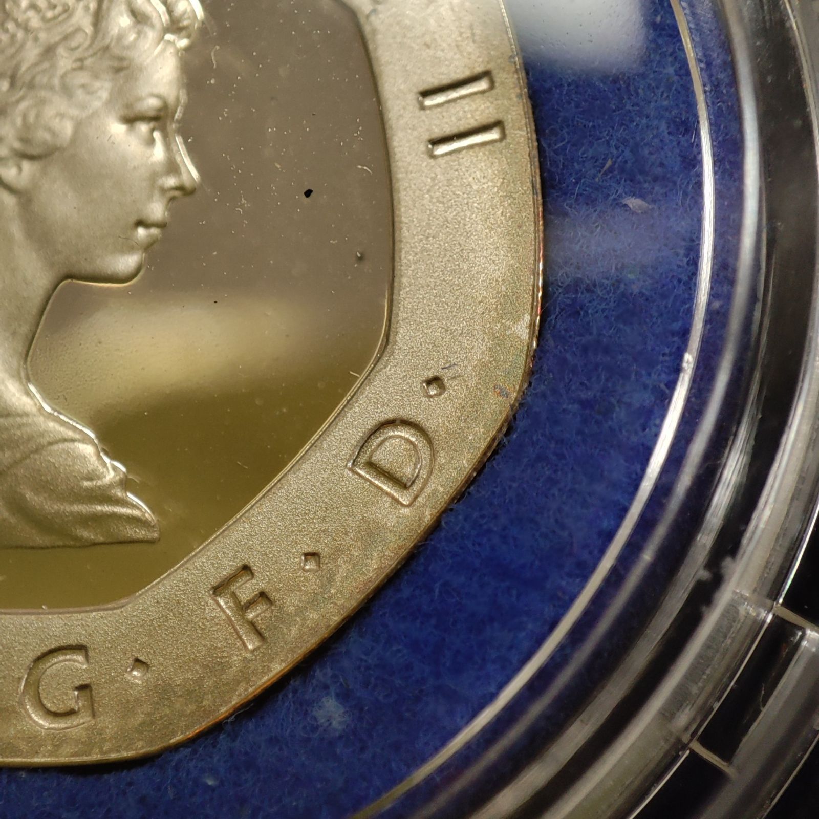ロイヤルミント 英国 1982 20ペンス プルーフ銀貨 925 ケース