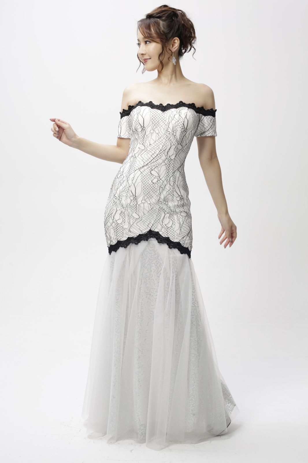 スナイデル スイッチングレースドレス グリーン 0サイズ スナイデル