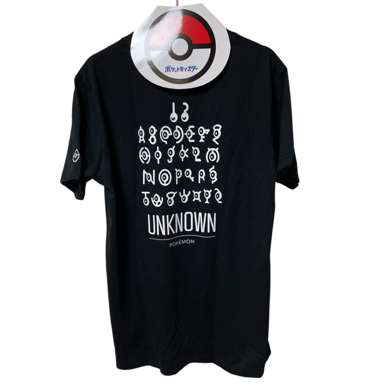 ポケモン 半袖Tシャツ アンノーン ブラック ロゴ - メルカリ