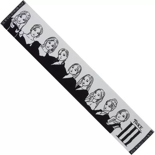 中古】雑貨 TWICE マフラータオル C 「TWICE 4TH WORLD TOUR 'III' IN