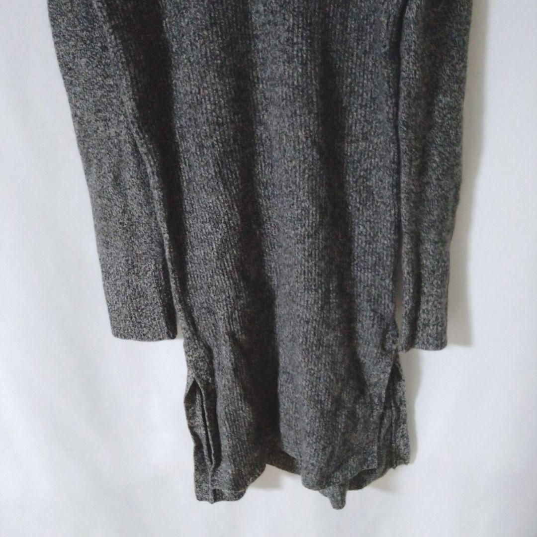 アダムエロペ ADAM ET ROPÉ ロングワンピース ざっくりニット Vネック