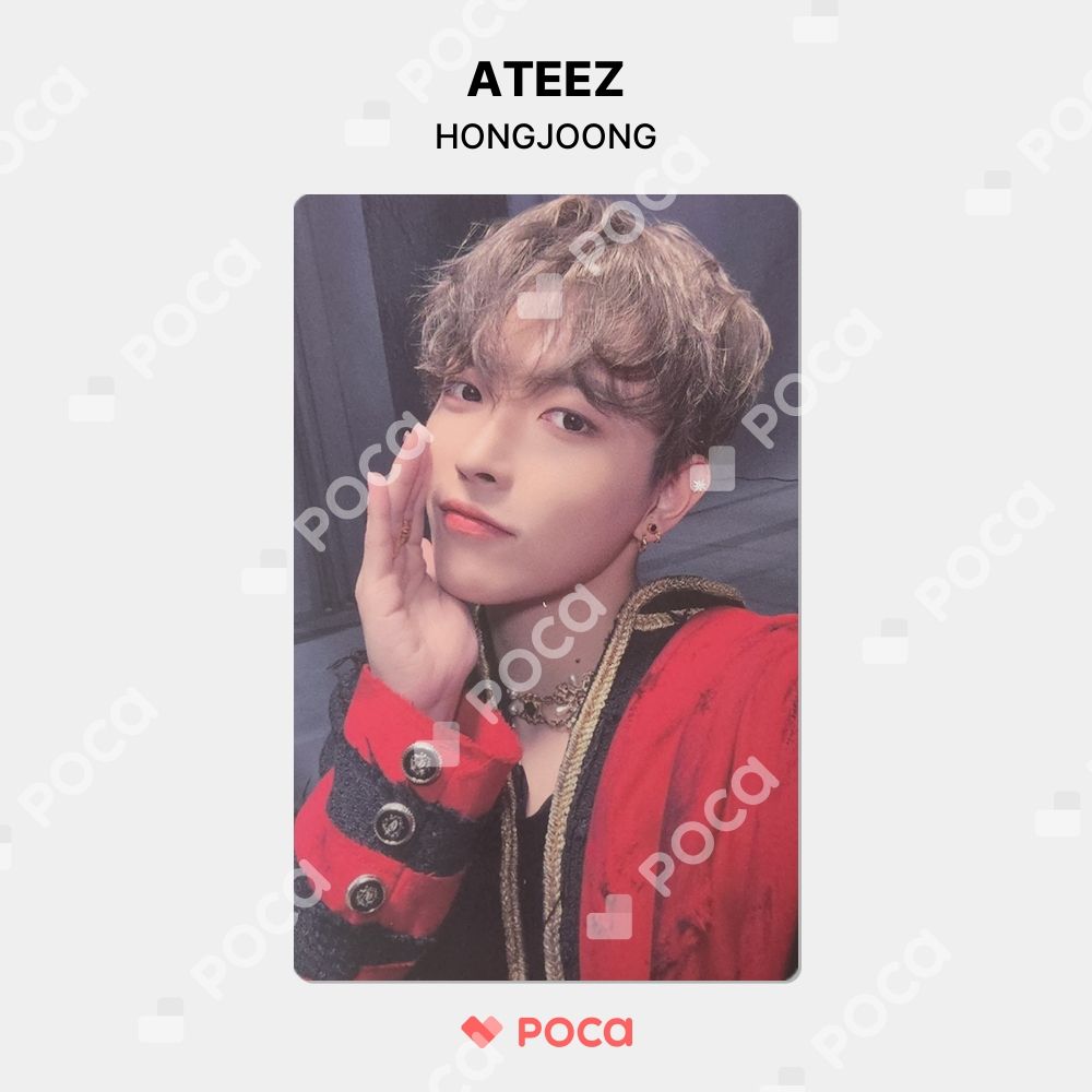 ATEEZ ホンジュン トレカ THE WORLD EP.FIN : WILL Photobook