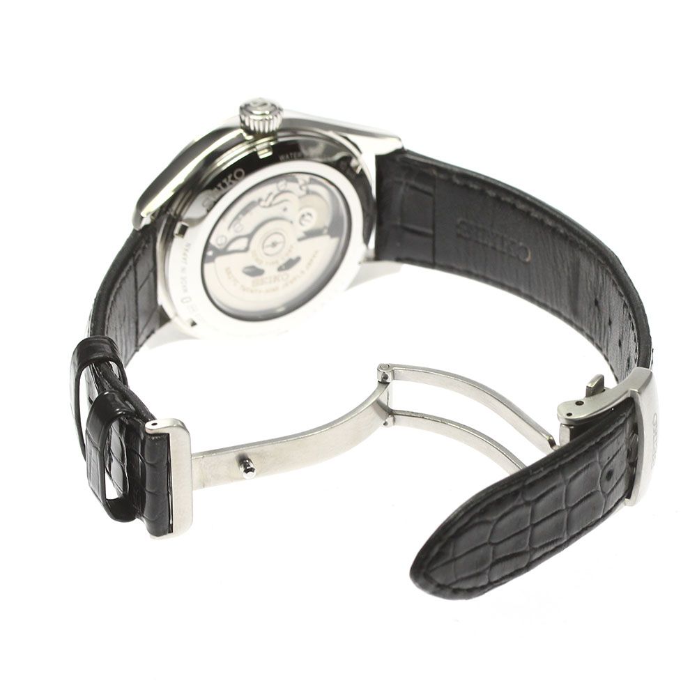 石数29石セイコー プレザージュ 琺瑯ダイヤル 自動巻き腕時計 SARW035【送料無料】