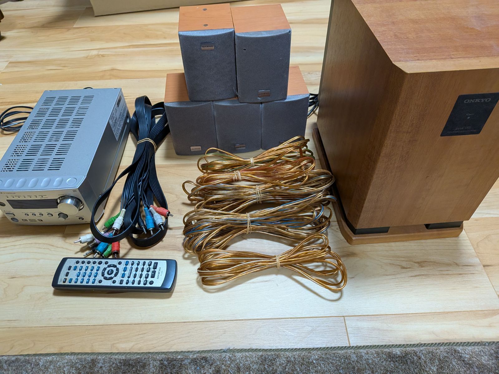 ONKYO PR-155SP SWA-155 ST-V10X 5.1Chホームシアターシステム ONKYO