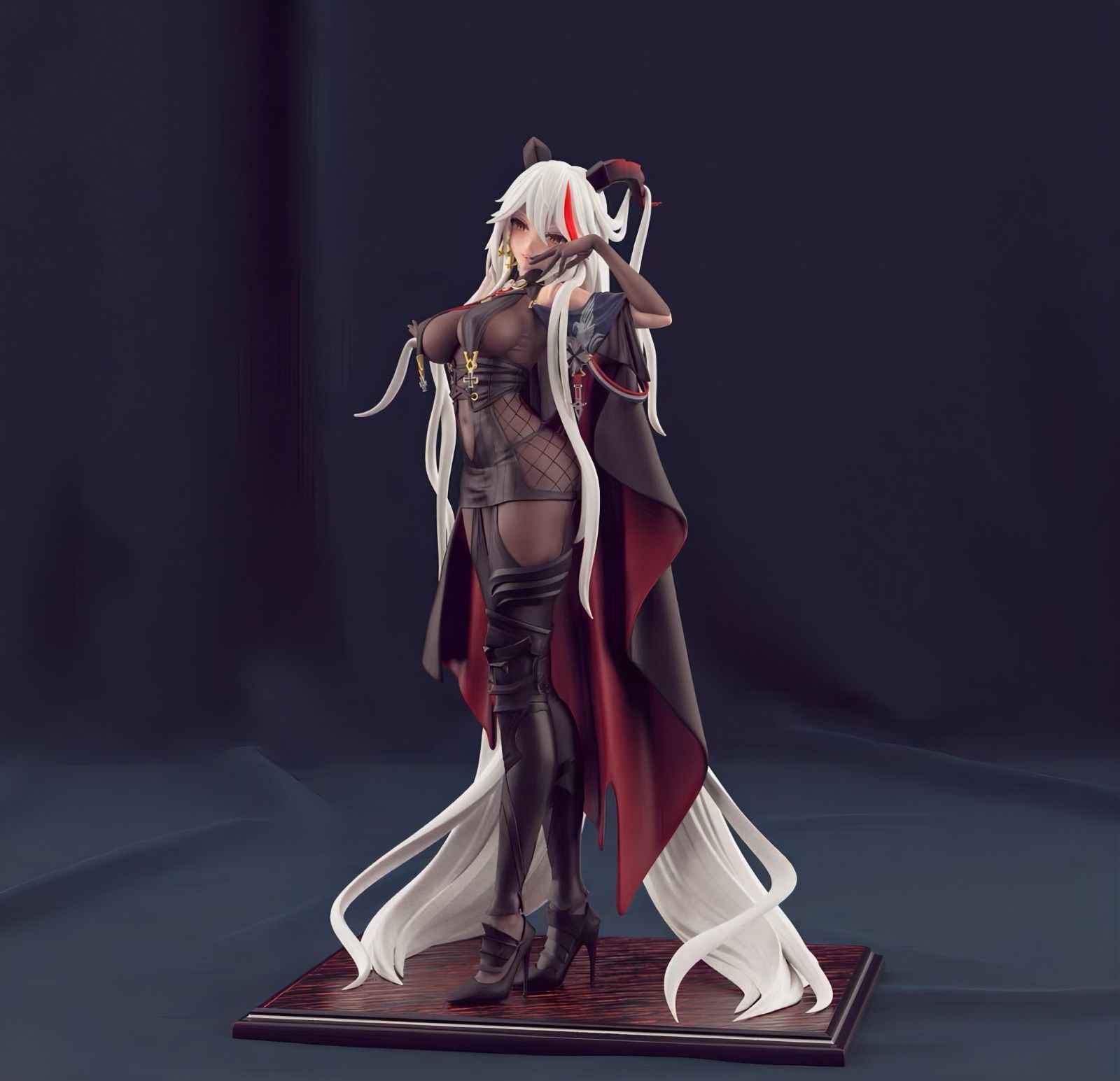 1|6 ガレージキット フィギュア 未塗装 アズールレーン エーギル 32cm