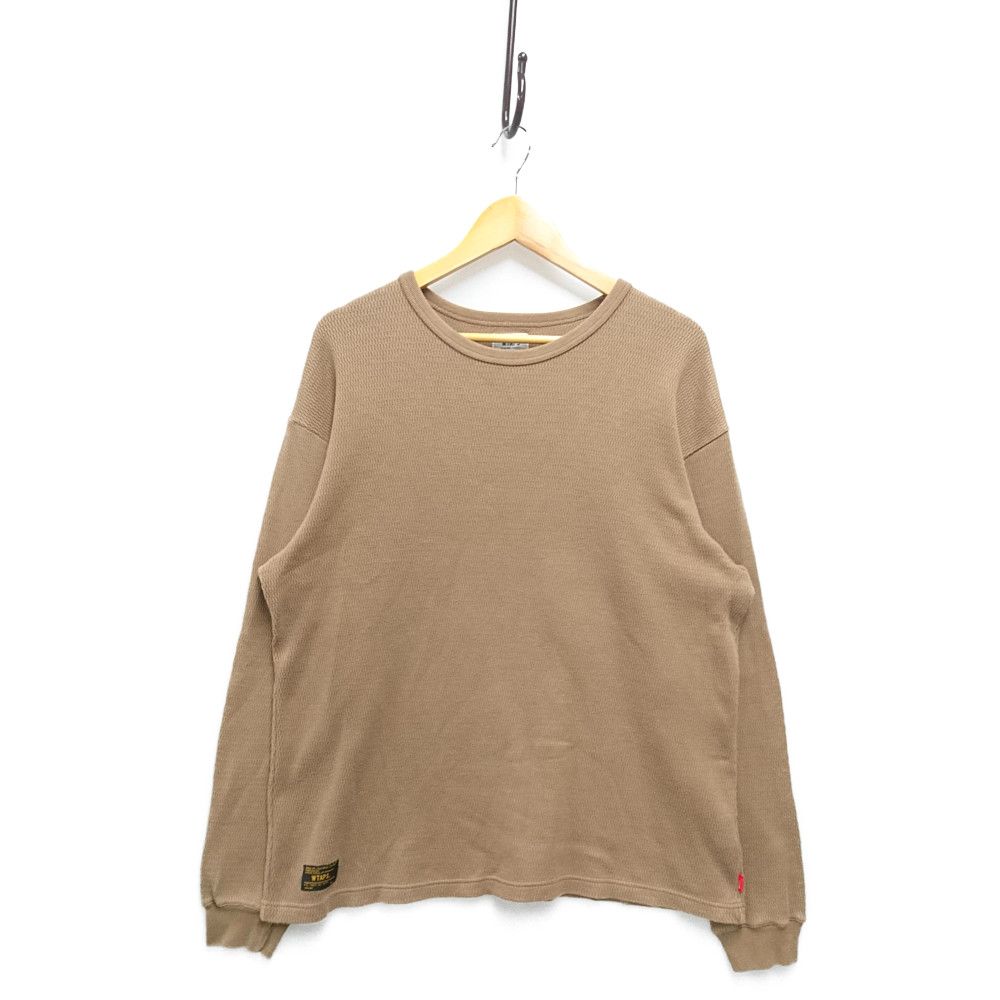 WTAPS ダブルタップス 17AW WAFFLE 01 TEE COTTON THERMO ワッフル