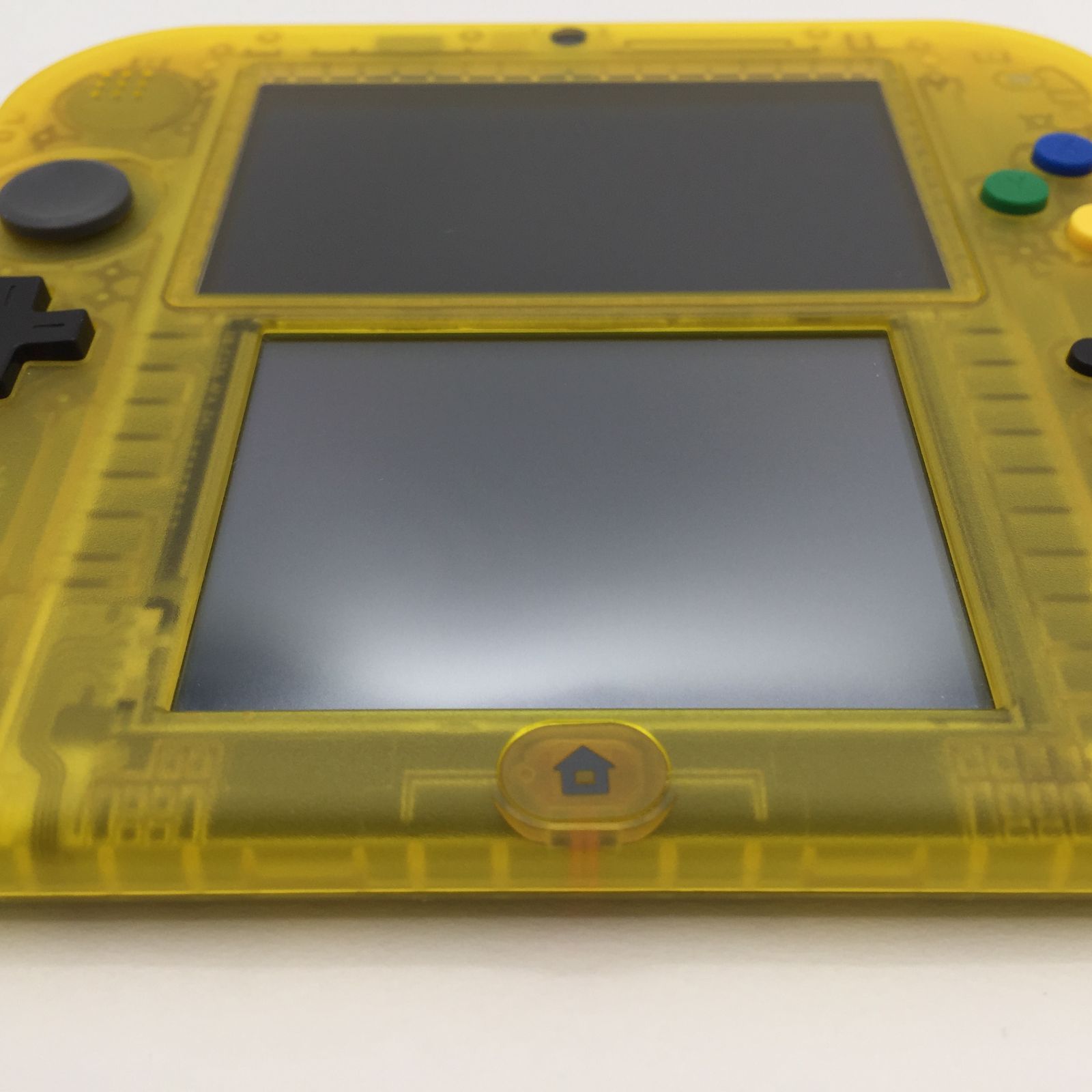 動作確認済み】ニンテンドー2DS 本体 ピカチュウ クリア