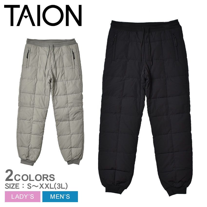 タイオン パンツ TAION-131SCTP レディース メンズ スポーツクラシック トラックダウンパンツ TAION カラー:02.グレー 品番：2453-0017