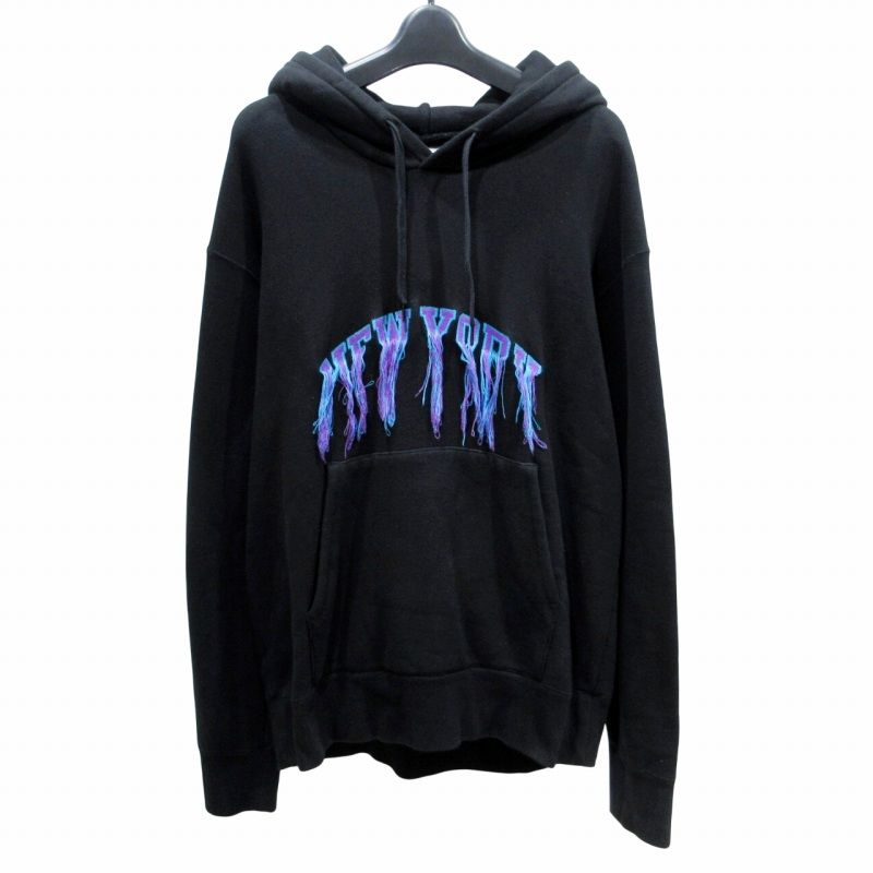 ダブレット doublet 16AW フリンジ エンブロイダリー フーディー 
