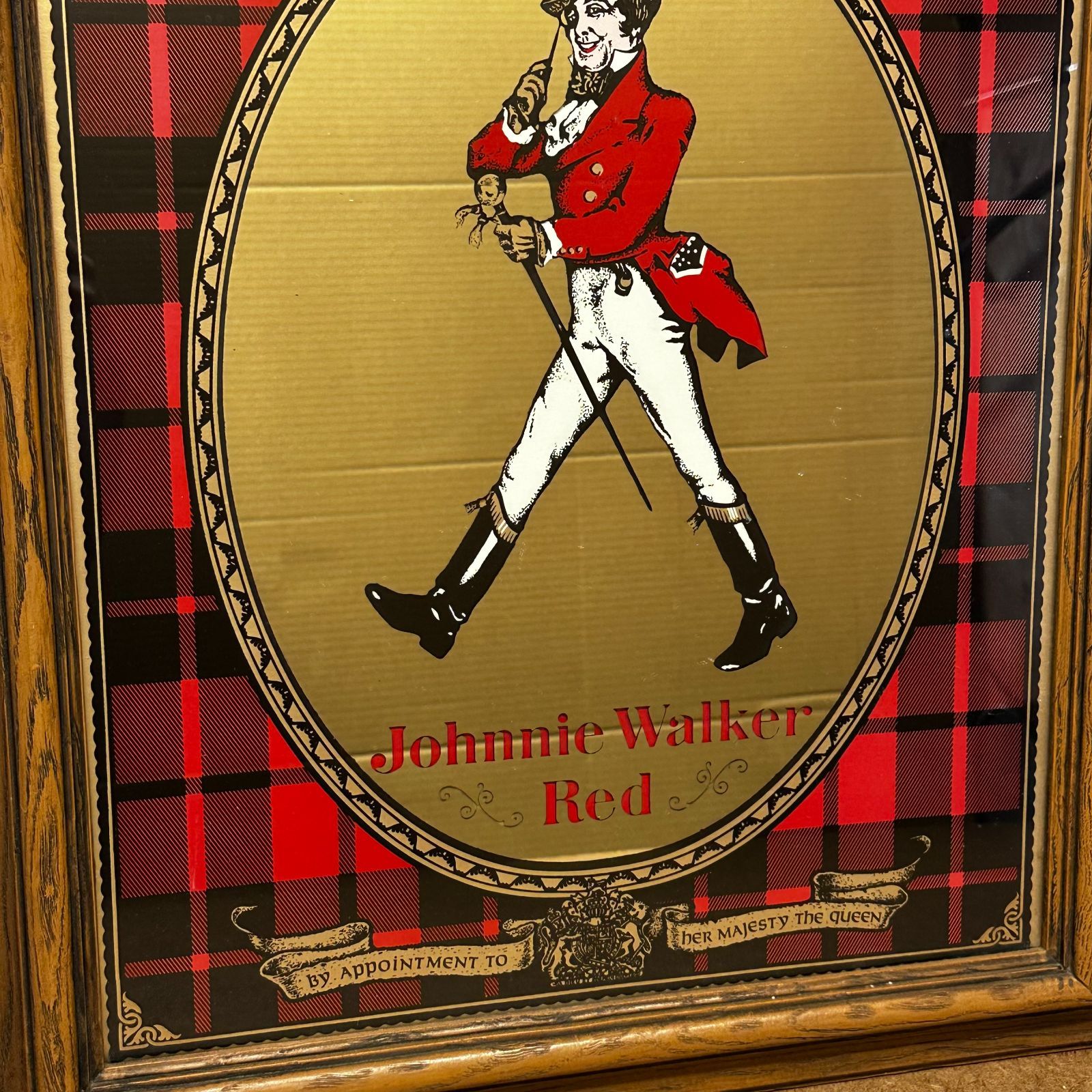 Johnnie Walker Red(ジョニーウォーカー・レッド) パブミラー - メルカリ