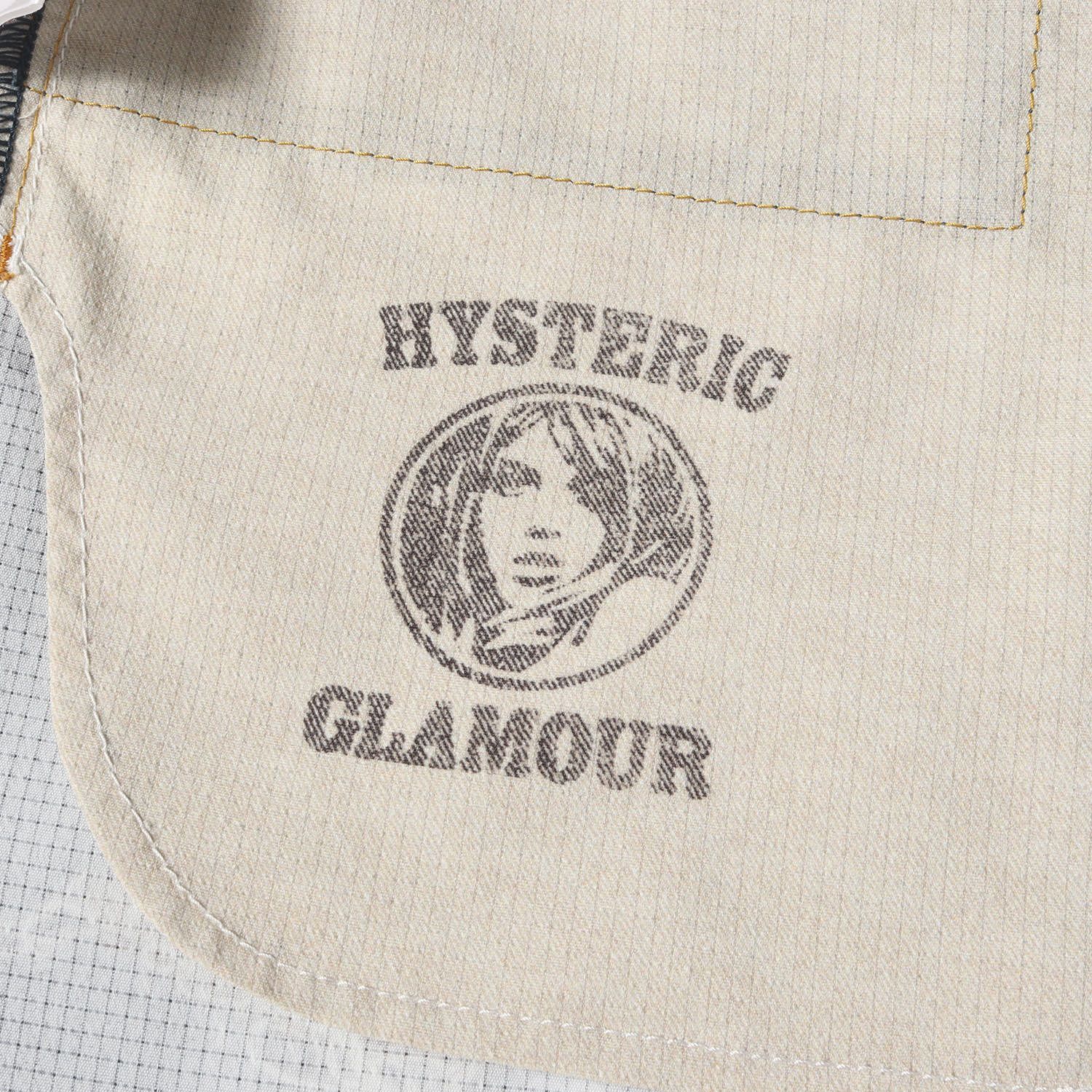 ヒステリックグラマー　転写プリントパンツ　Ｌ 美品】HYSTERIC GLAMOUR ヒステリックグラマー パンツ