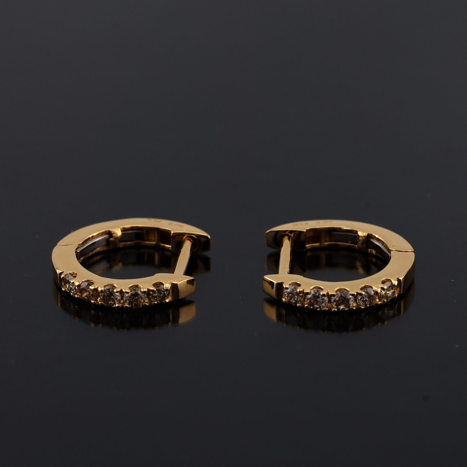 参考定価53,680円！》 K18 ゴールド ダイヤモンド 0.10ct セット 