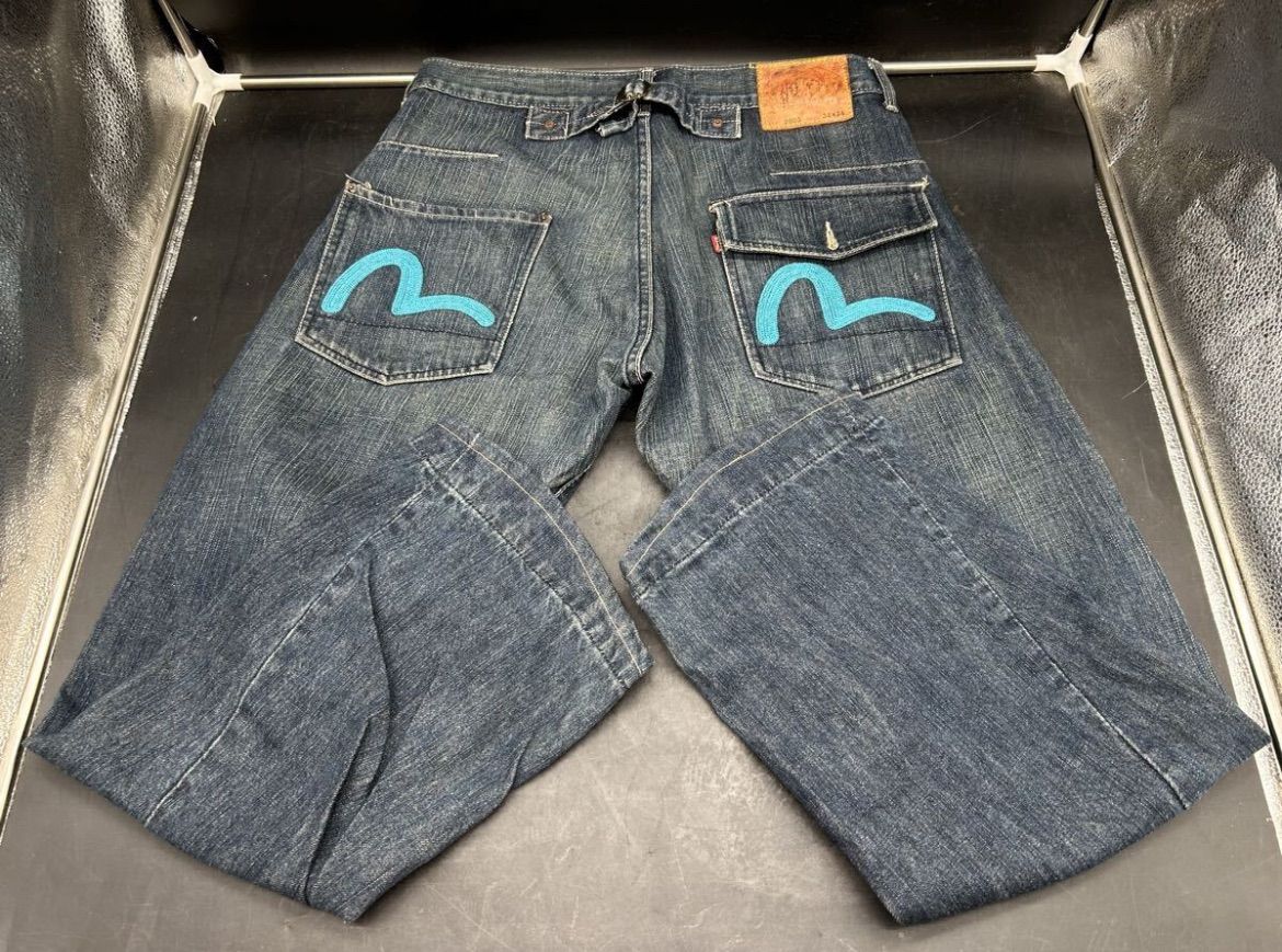 EVISU No.1 SPECIAL デニムパンツ 34×35 エビスジーンズ34インチ EVISUジーンズ NO1 Specialデニム2001 34インチ