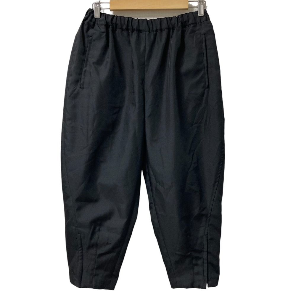 AD2025 COMME des GARCONS コムコム コムデギャルソン 裾ZIP イージーパンツ サイズS ブラック レディース 古着