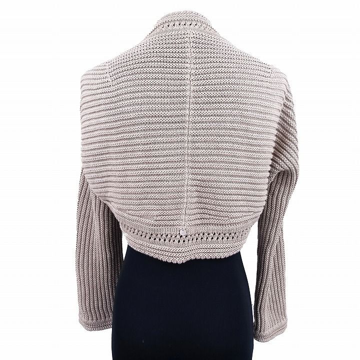 FOXEY ボレロ FOXEY 美品 フォクシー Vacation Bolero リネン ニット ボレロ