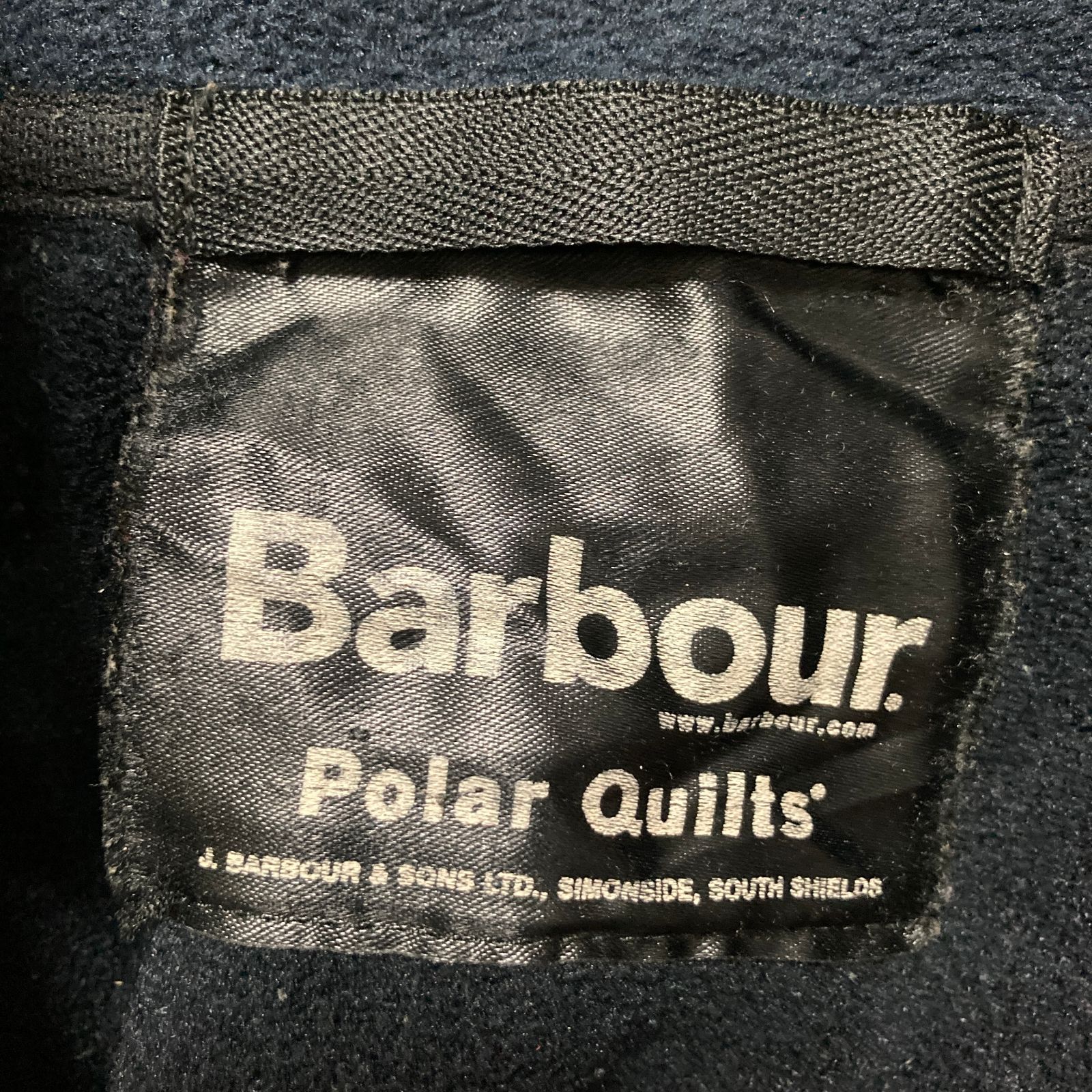 Barbour バブアー ポーラーキルト キルティングジャケット ブラック L
