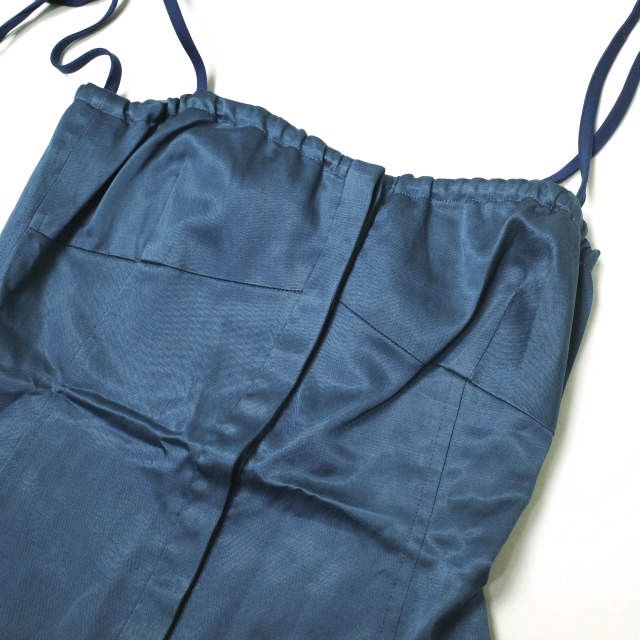新品 ELIN エリン 日本製 キャミソールビスチェ 11702-14-1107 36 BLUE