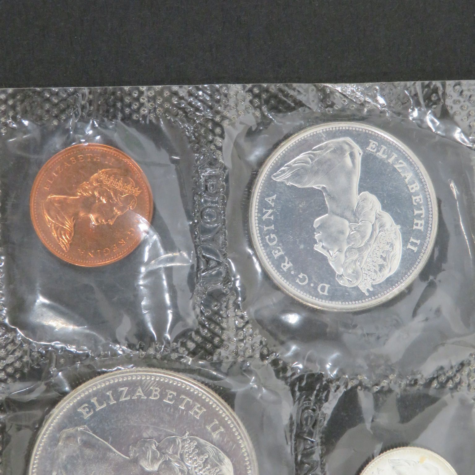 未開封1967年カナダ銀貨 建国100周年記念銀貨 プルーフ貨幣