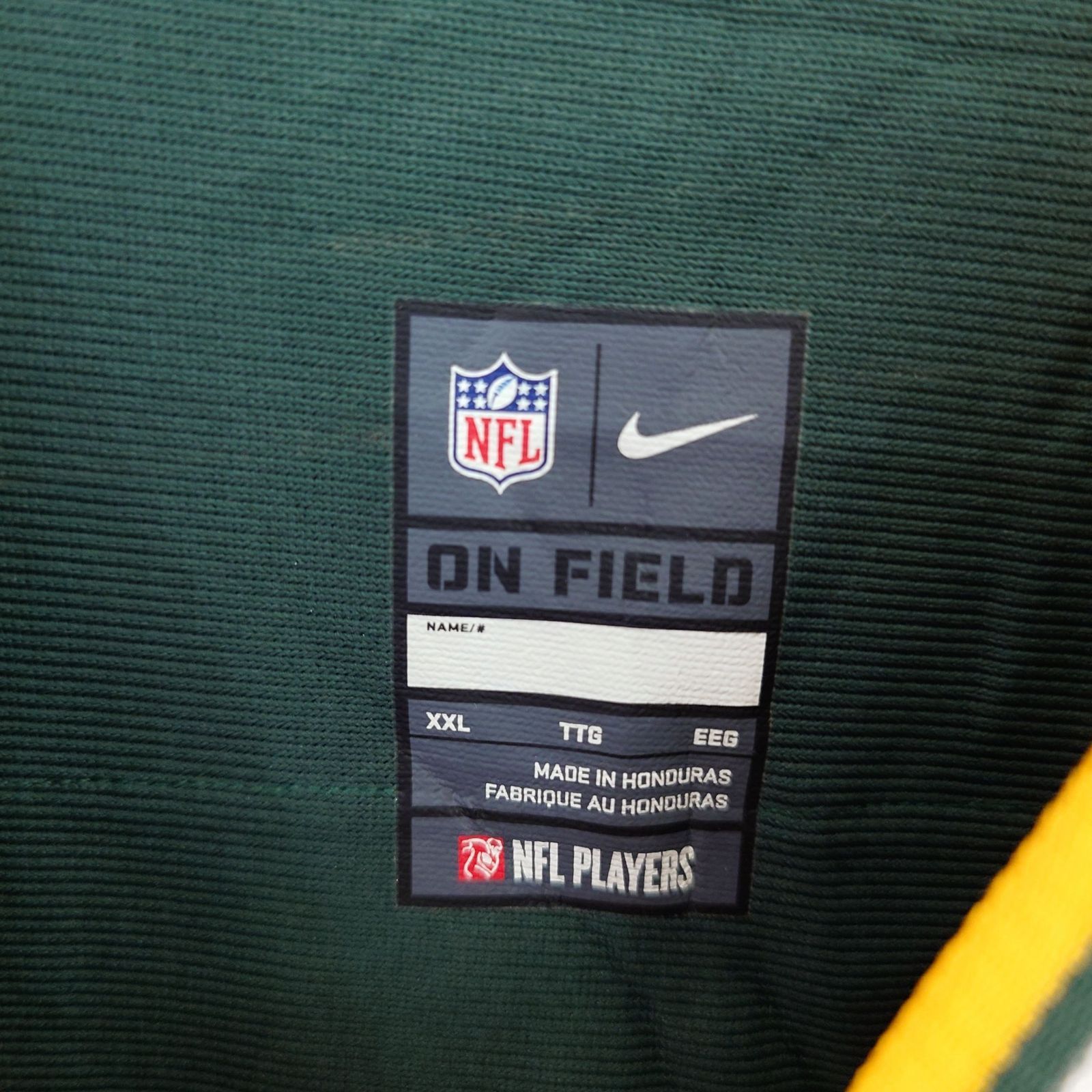 NIKE - 【NIKE】 NFL グリーンベイ・パッカーズ ゲームシャツ S-2054 NIKE】 NFL グリーンベイ・パッカーズ ゲームシャツ S-2054