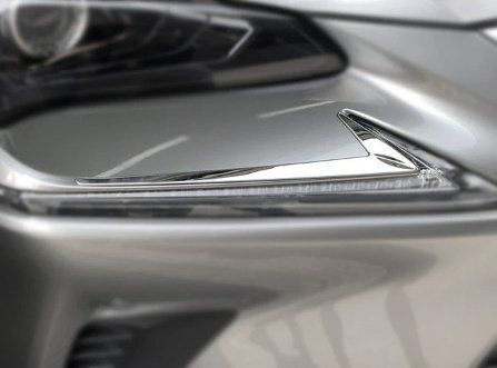 レクサスCT200h用ヘッドライトアイライントリム2PCSセット アイラインガーニッシュ