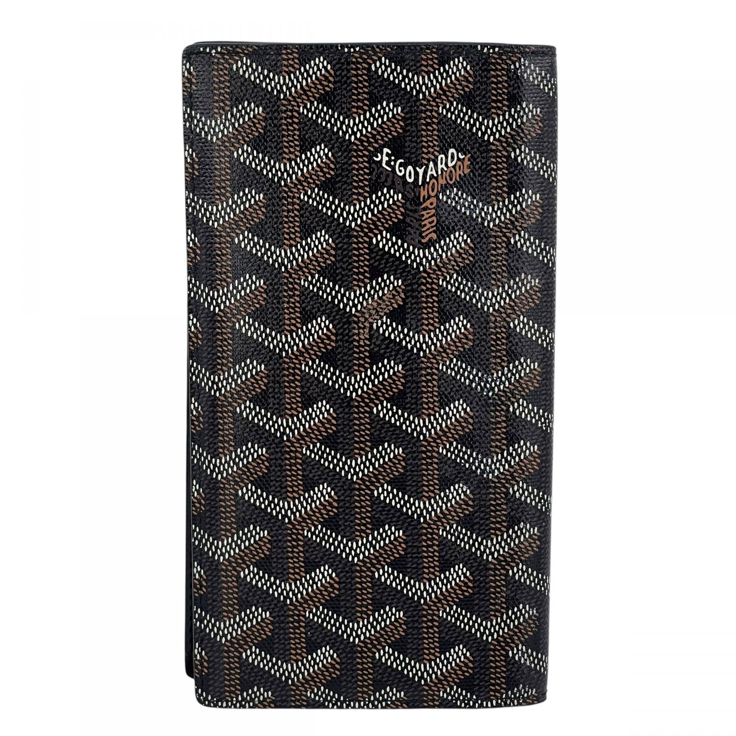 中古】 GOYARD ゴヤール ヘリンボーン サンロック 札入れ ロング 