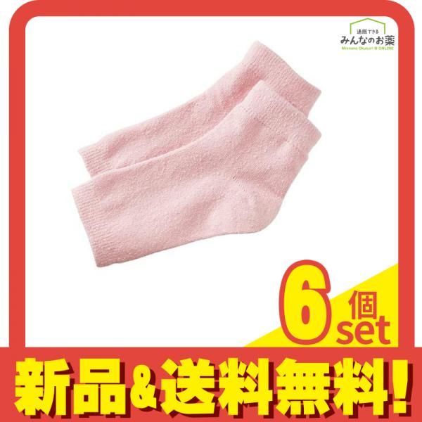 セルヴァン シルク混おやすみかかとカバー 1足 (ピンク) 6個セット まとめ売り