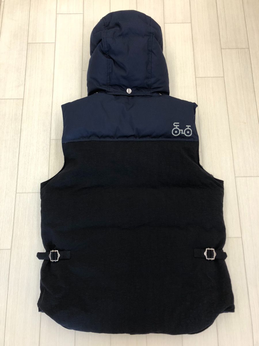 希少】ナノユニバース×東京西川×木梨サイクル ダウンベスト Lサイズ