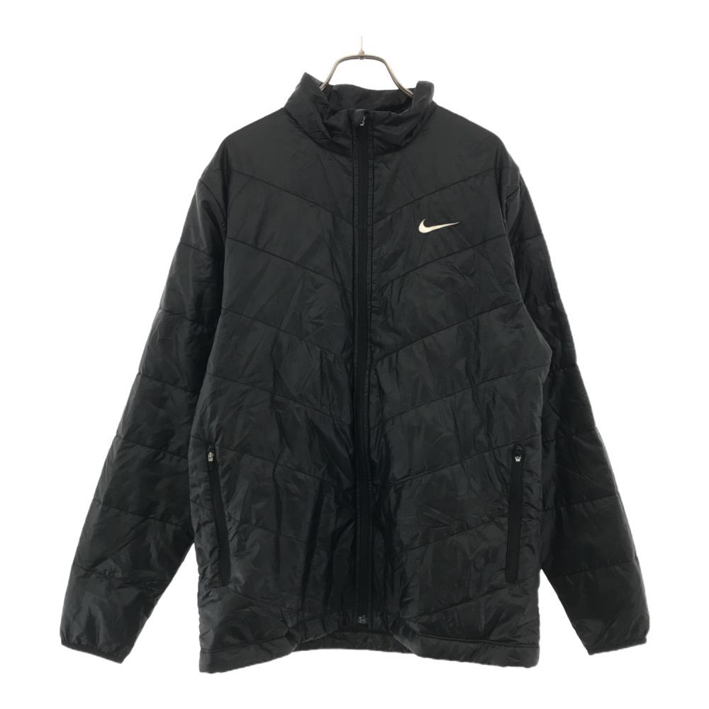 ナイキゴルフ ゴルフ 長袖 中綿ジャケット Ｌ ブラック NIKE GOLF メンズ 古着 【240128】