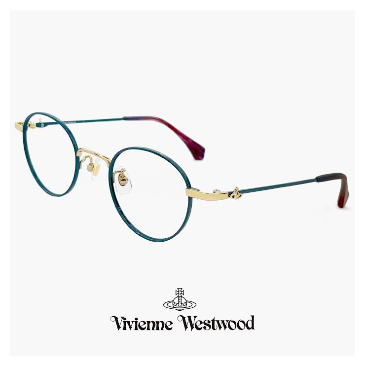 新品】 ヴィヴィアン ウエストウッド メガネ 40-0002 c01 45mm レディース 小さめ Vivienne Westwood 眼鏡 女性  ブランド 小さい 小振り ラウンド ボストン 型 幅 狭い メガネ フレーム アジアンフィット モデル - メルカリ