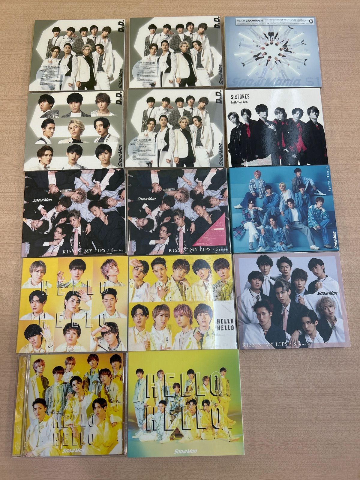 SnowMan CD中古品まとめ SnowMan スノーマン CD まとめ売り｜Yahoo!フリマ（旧PayPayフリマ）