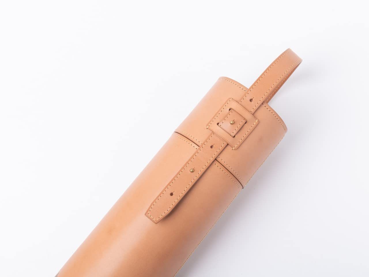 本革 ランタンケース E.Thomas&Williams にぴったりフィット ブラウン Amazon | 【Made in Japan】革製 ランタンケース 筒状 (ブラック