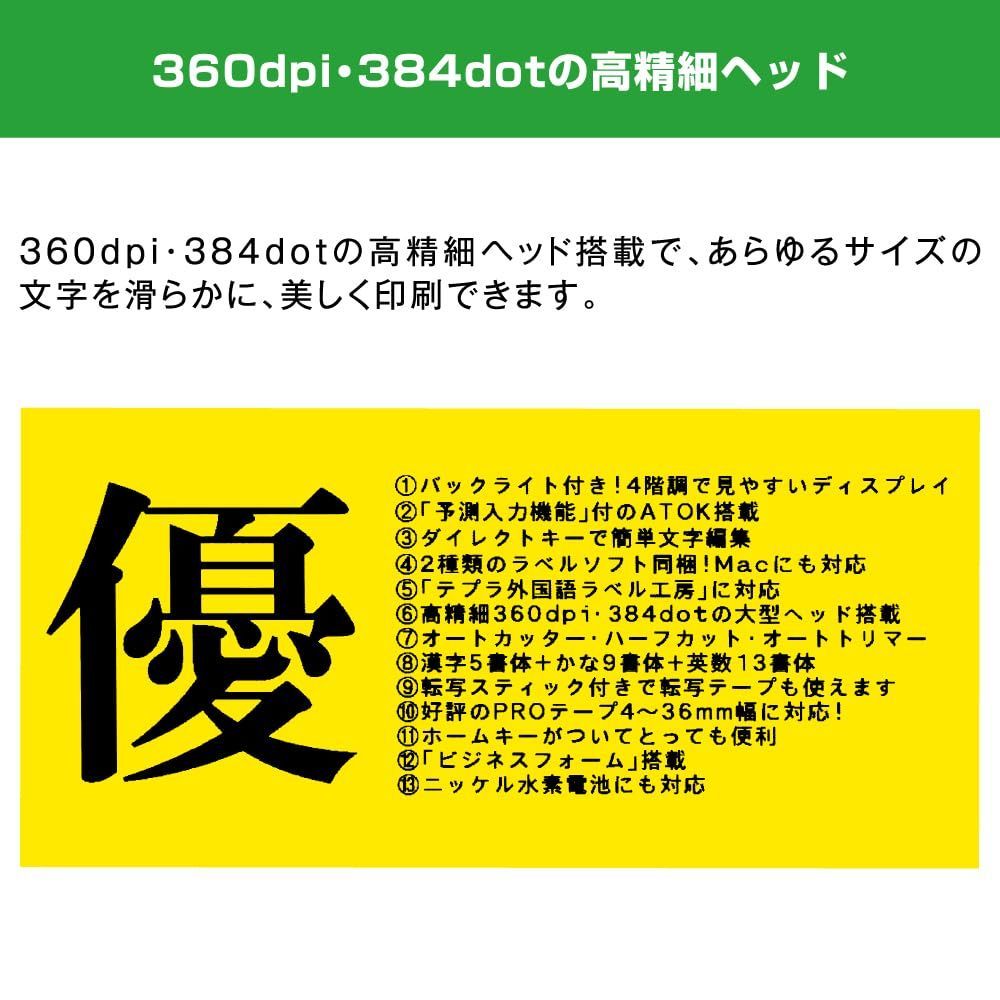 対応ラベル幅 4-36mm幅