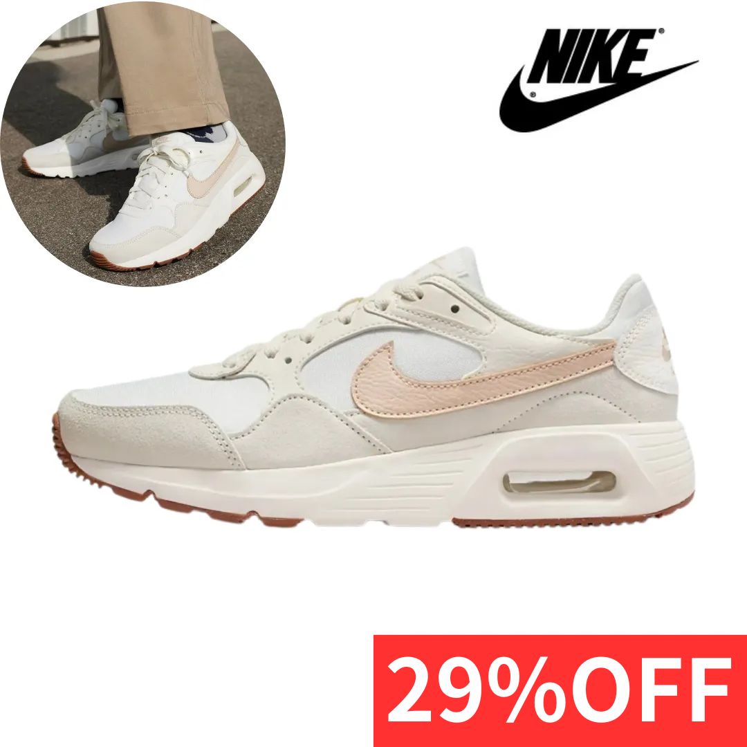 新品‼️ナイキ 定価11,330円 CW4554 118 エアマックス SC WMNS NIKE AIR MAX SC セイル ガムミディアムブラウン  サンドドリフト スニーカー カジュアル エアソール デイリー 23.5 24 cm - メルカリ