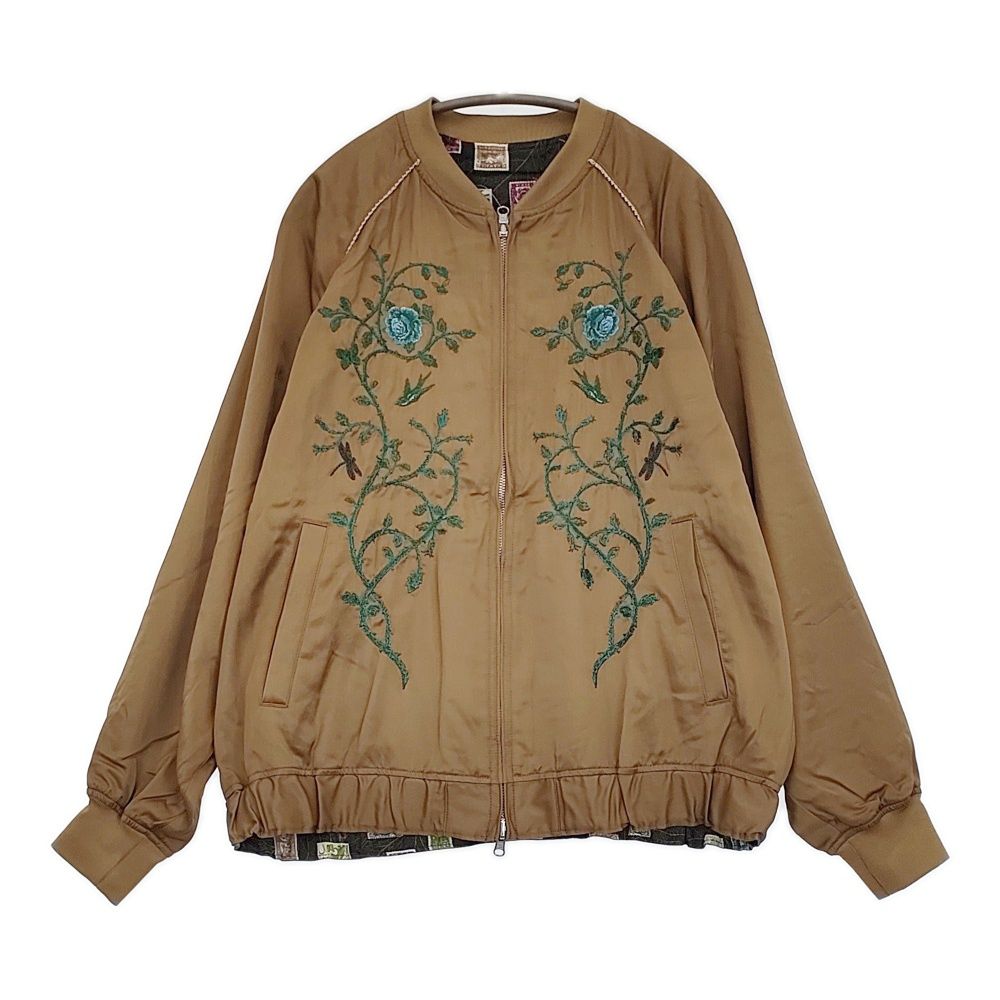 BRU NA BOINNE BEOジャンパー リバーシブル サイズM 定価74800円 スカジャン 25SS ブラウン メンズ ブルーナボイン 5-0610M♪